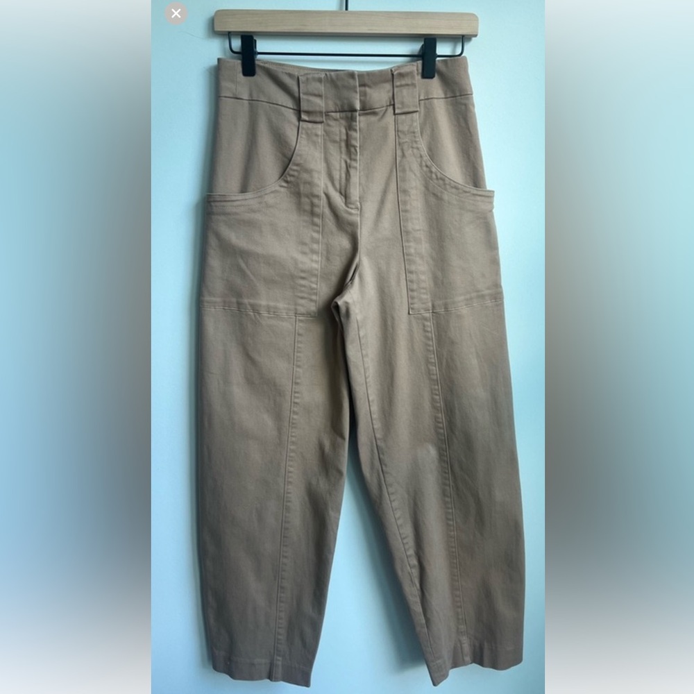 Express Tan Cargo‎ Pants with Relaxed Fit